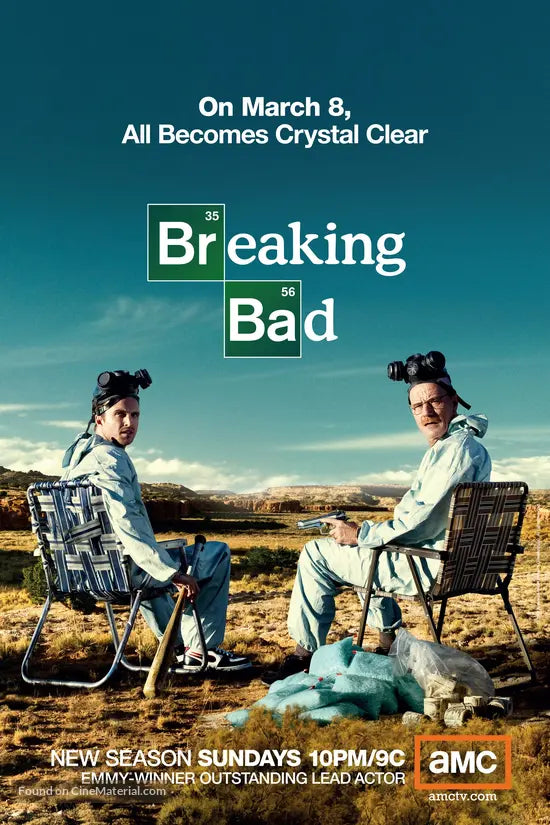 رحلة الإمبراطورية الزرقاء – Breaking Bad  (5 مواسم)